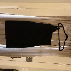 Aqua Formal Little Black Asymmetrical Dress